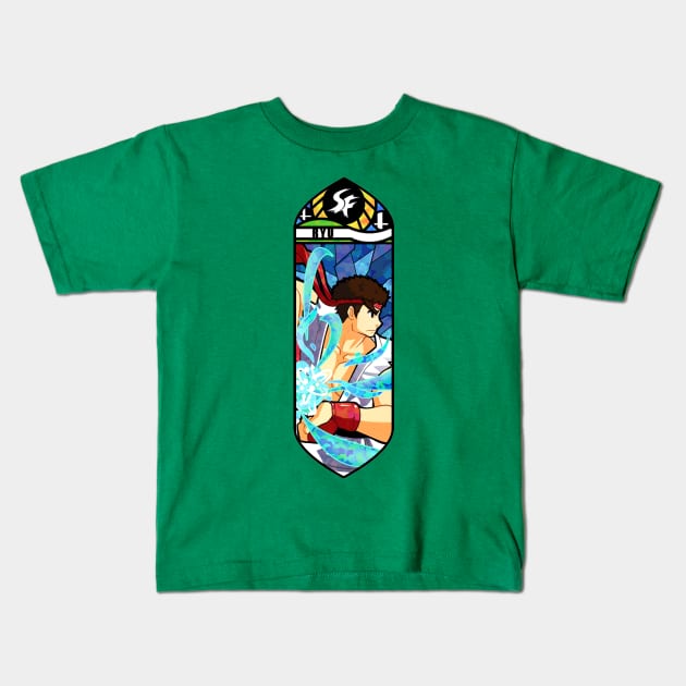 Ryu Kids T-Shirt by QuasQuas